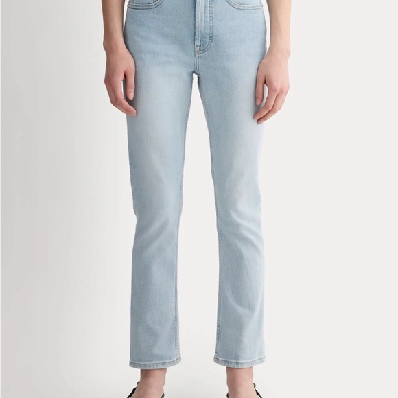 Like New Everlane Light Blue 27R Straight Leg Jeans - Picture 5 of 7